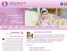 Tablet Screenshot of hfcmedan.com